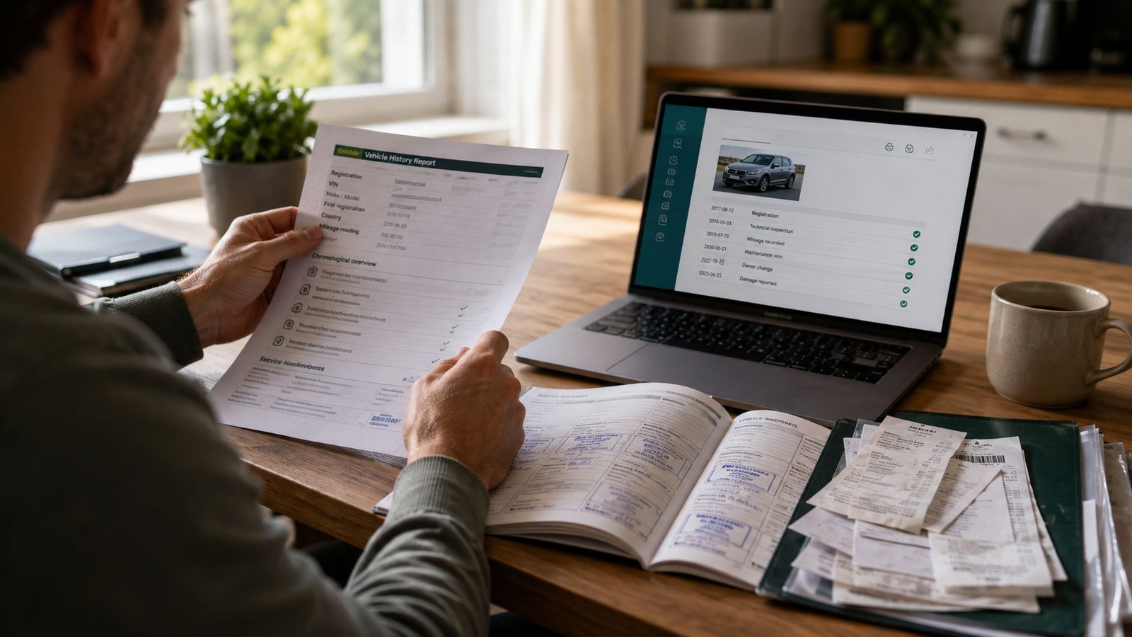 What a vehicle history check reveals, and what it can't